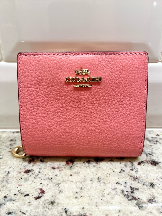 Coach Handbags - Coach Pink Bi-fold Wallet NWOT